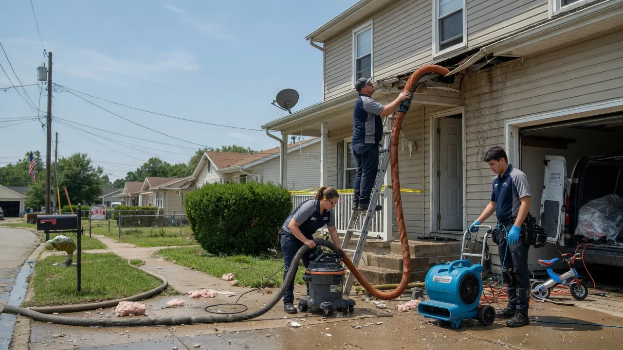 Water Damage Restoration in Lynnville, IN near me